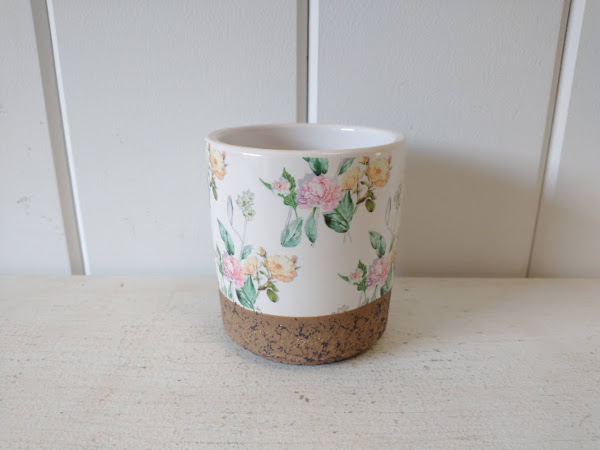 Small Floral Planter