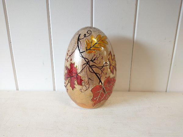 Autumn Leaves LED Egg