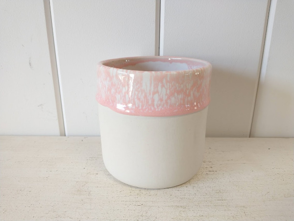 Pink Drip Planter