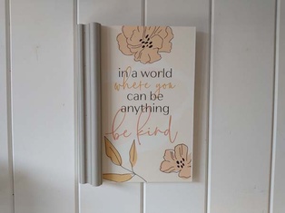 PGD "In A World..." Wall Decor