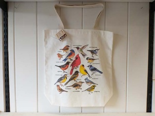 Bird Canvas Tote