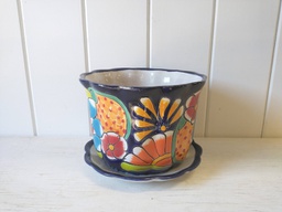 Pot w/Saucer 8 x 7.25