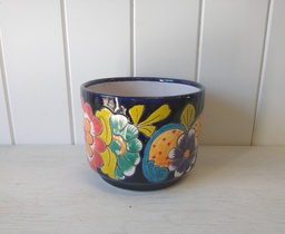 Dahlia Cylinder Pot 7 x 5.25&quot;