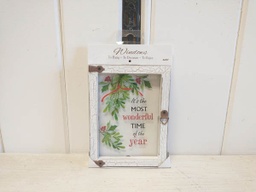Window Plaque &quot;It's The Most Wonderful Time...&quot;