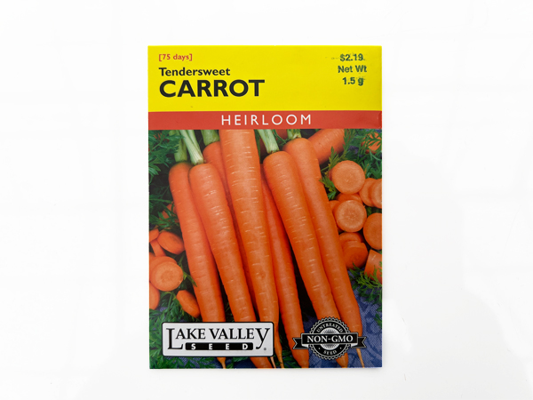 Carrot Tendersweet Seed