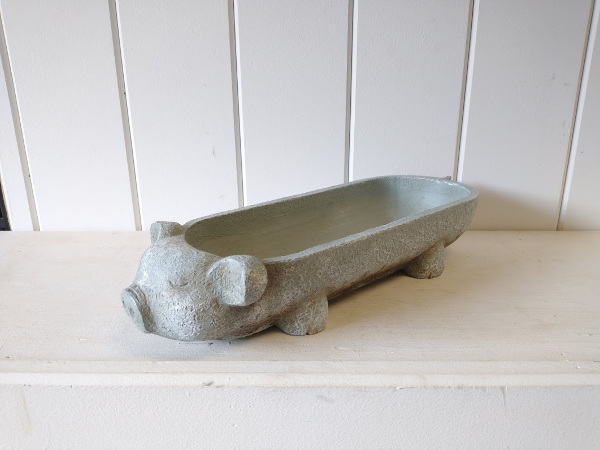 Pig Planter Cement