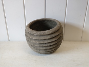 Spherical Stone Pot